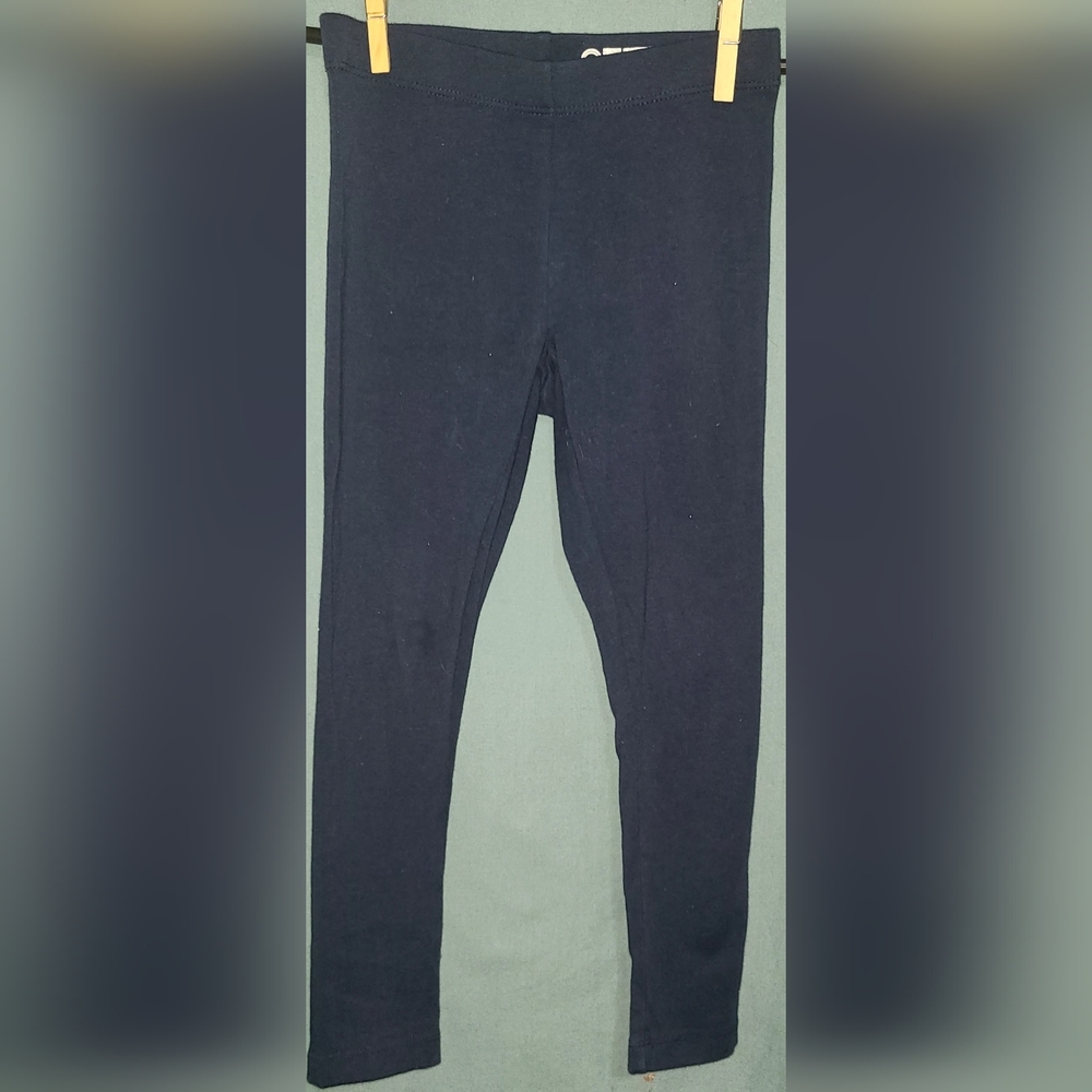 EUC - Girl's Size XS (4-5) Wonder Nation Navy Blue Leggings